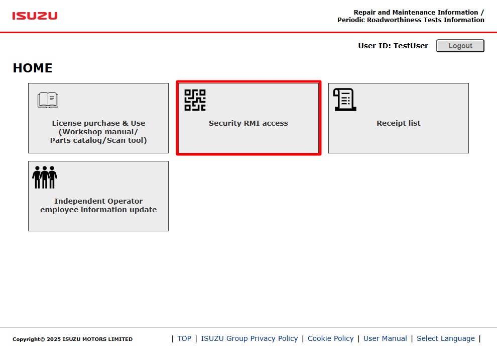 ISUZU Repair and Maintenance Information