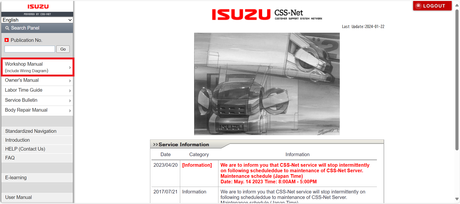 ISUZU Repair and Maintenance Information